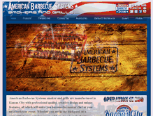 Tablet Screenshot of americanbarbecuesystems.com